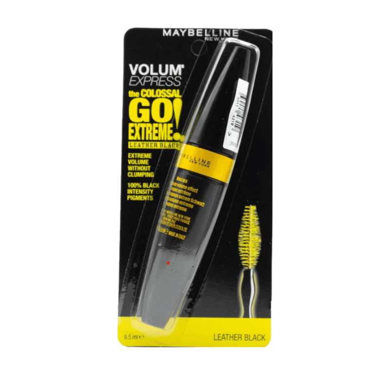 Maybelline Volum' Express the Colossal Go Extreme Mascara - LEATHER BLACK