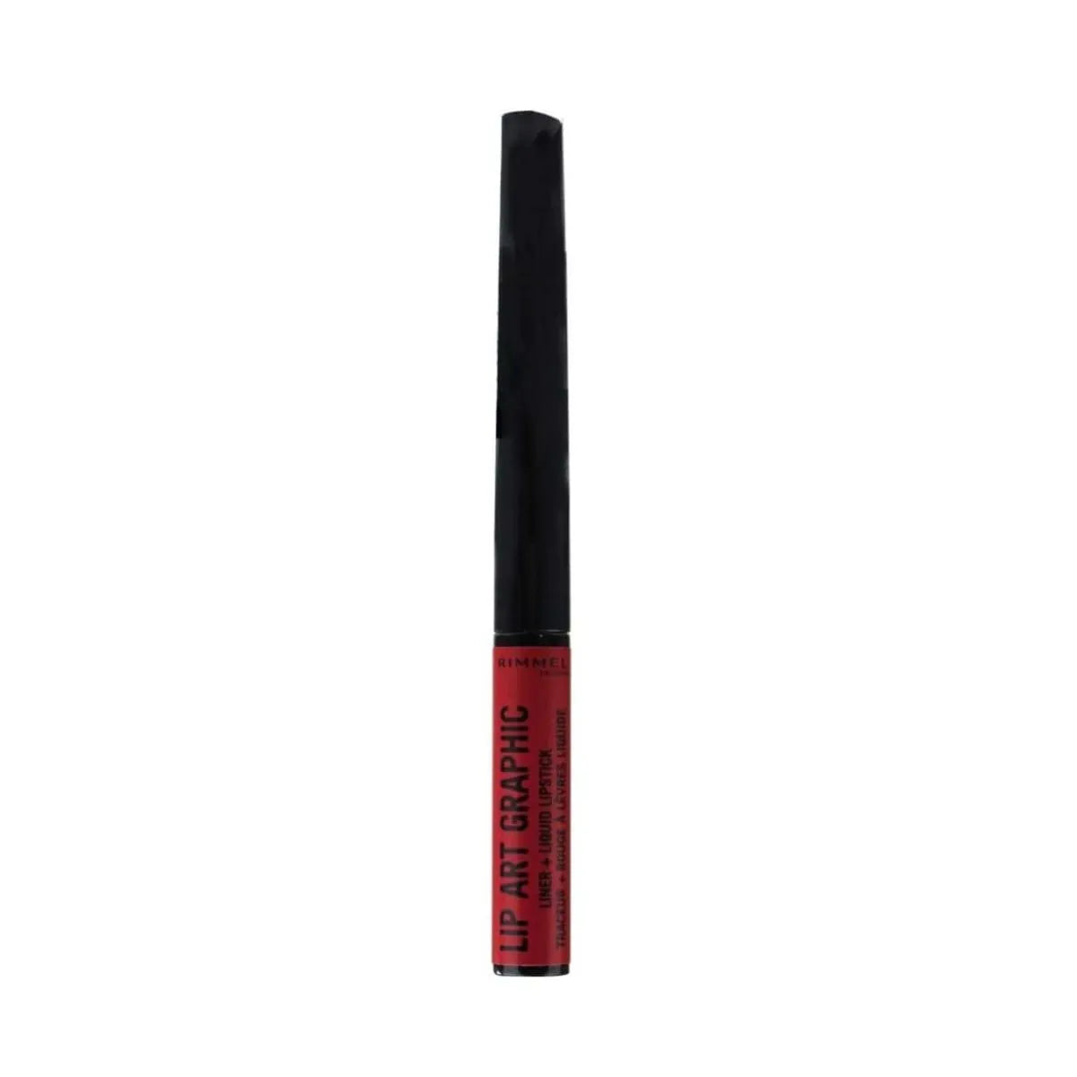 Rimmel Lip Art Graphic – Cuff Me Power 550 Red Lipstick