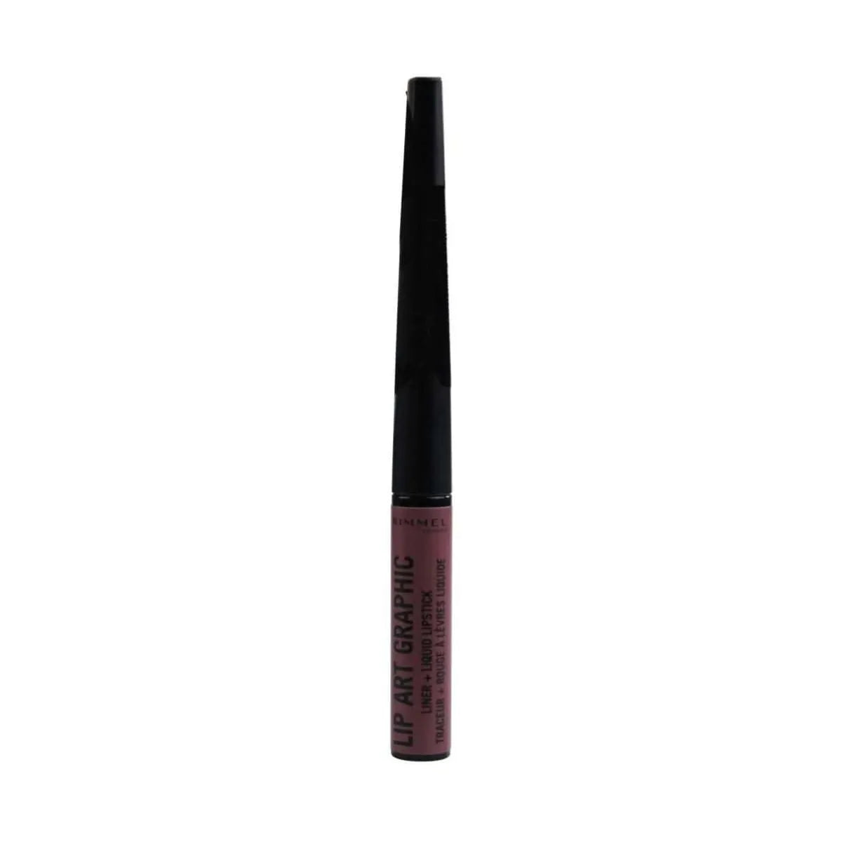 Rimmel Lip Art Graphic – Vandal 220 Bold Burgundy Lipstick