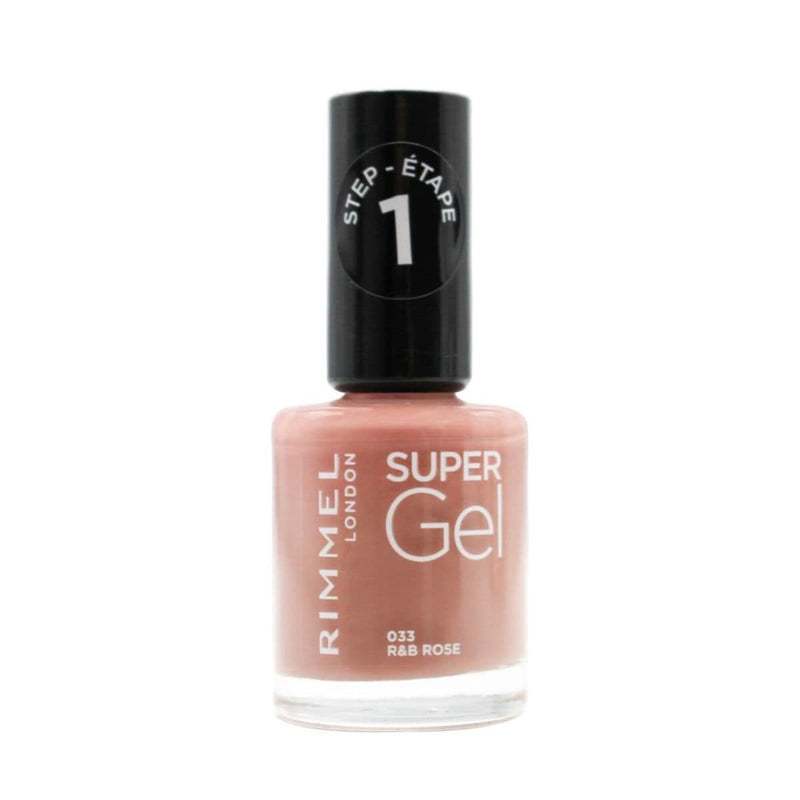 Rimmel Super Gel Nail Polish - R&B Rose 033 | Discount Brand Name Cosmetics
