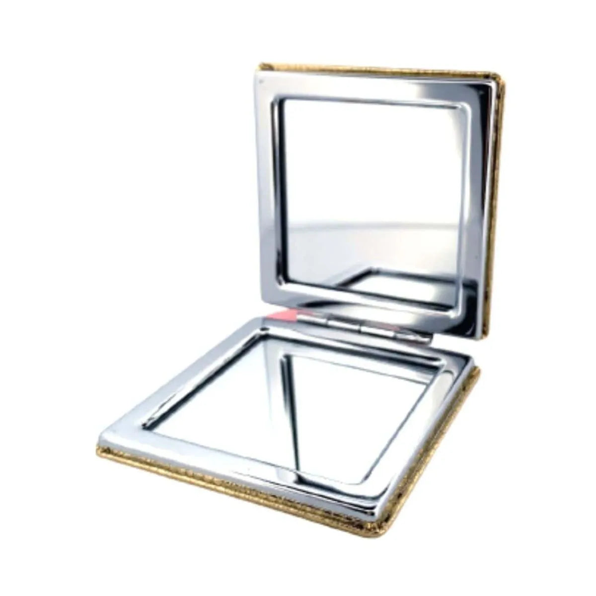 Royal Luxe Compact Mirror – Gold Travel Makeup Essential