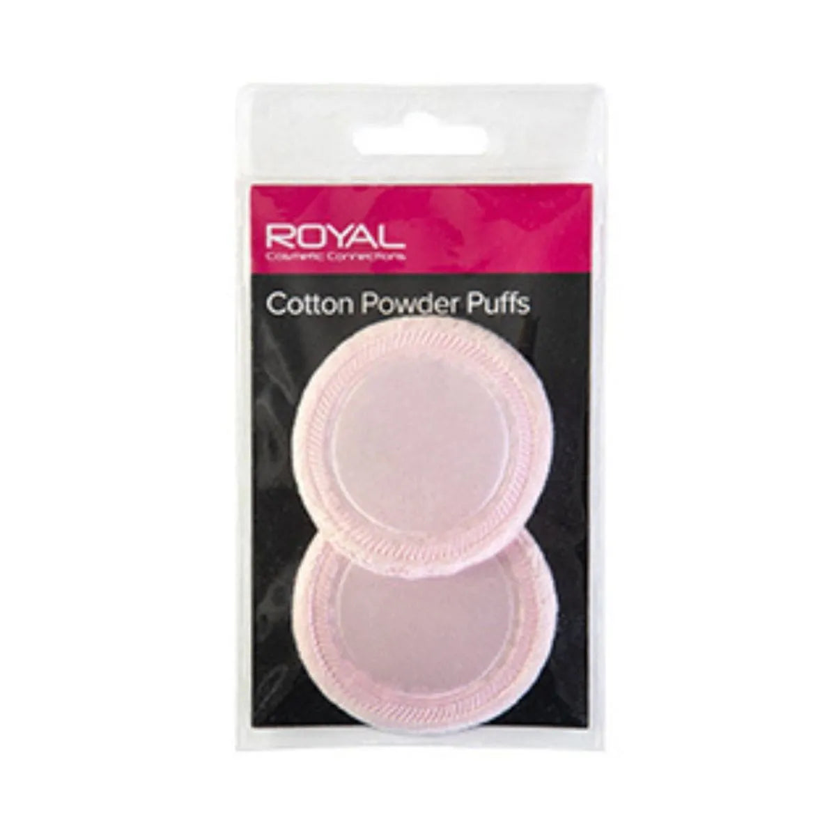 Royal Cotton Powder Puffs – Soft 2 Pack for Flawless Finish