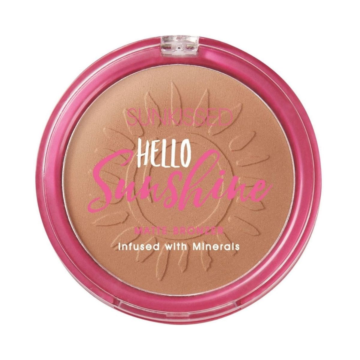 SUNKissed Hello Sunshine Matte Bronzer – Natural Bronze Glow