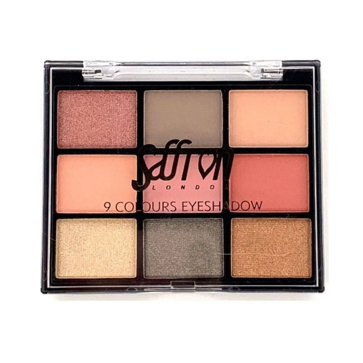Saffron Eyeshadow – Ash 01 Cool Tone 9 Color Palette