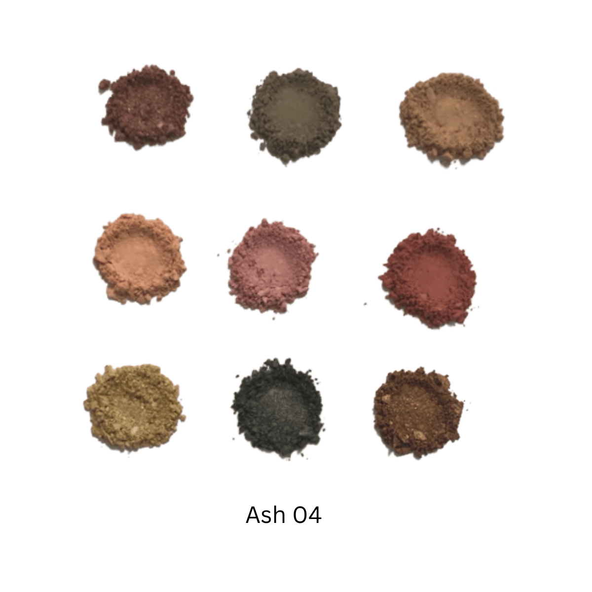 Saffron 9 Colours Eyeshadow - Ash 01