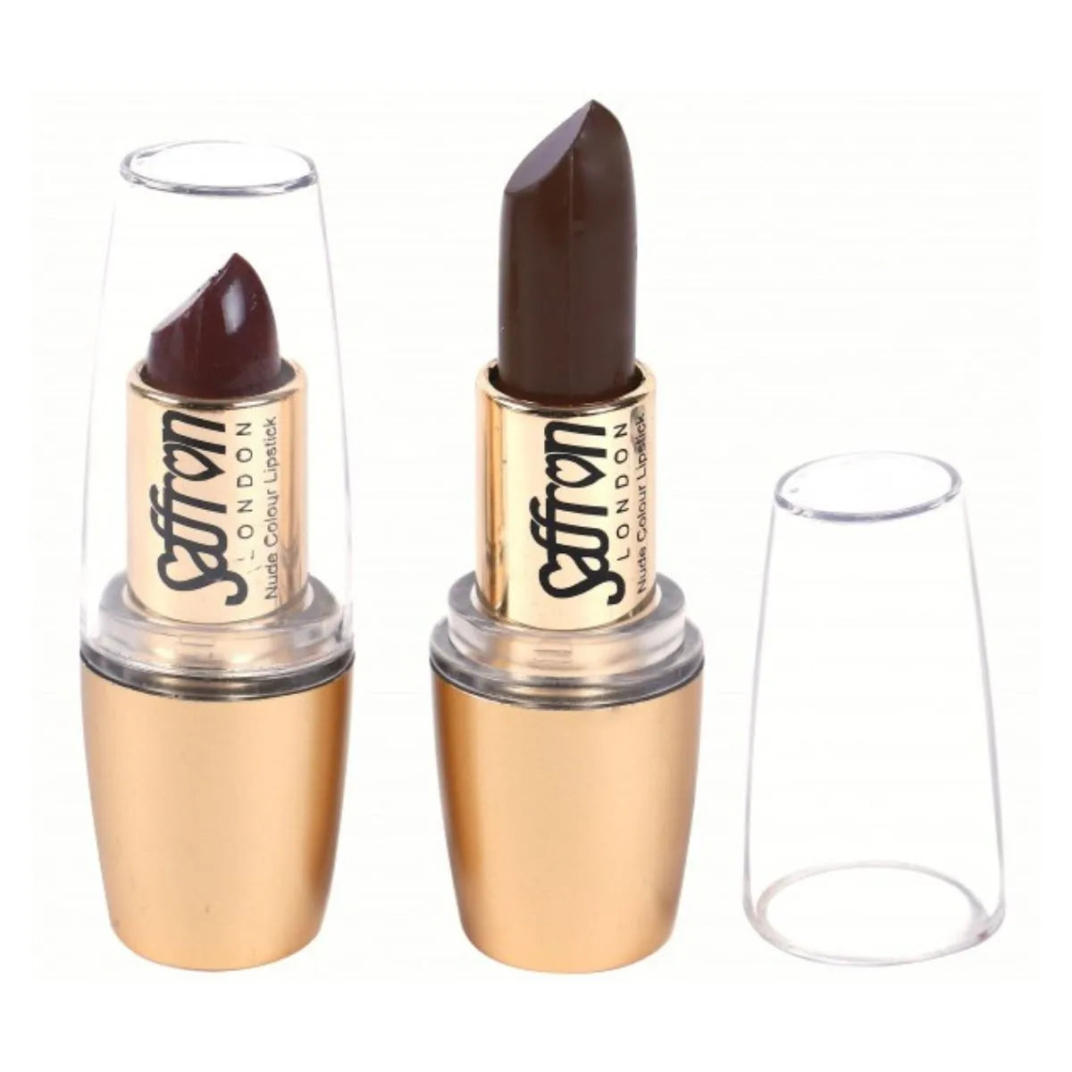 Saffron Caberet Nude Lipstick 101 – Matte Deep Nude