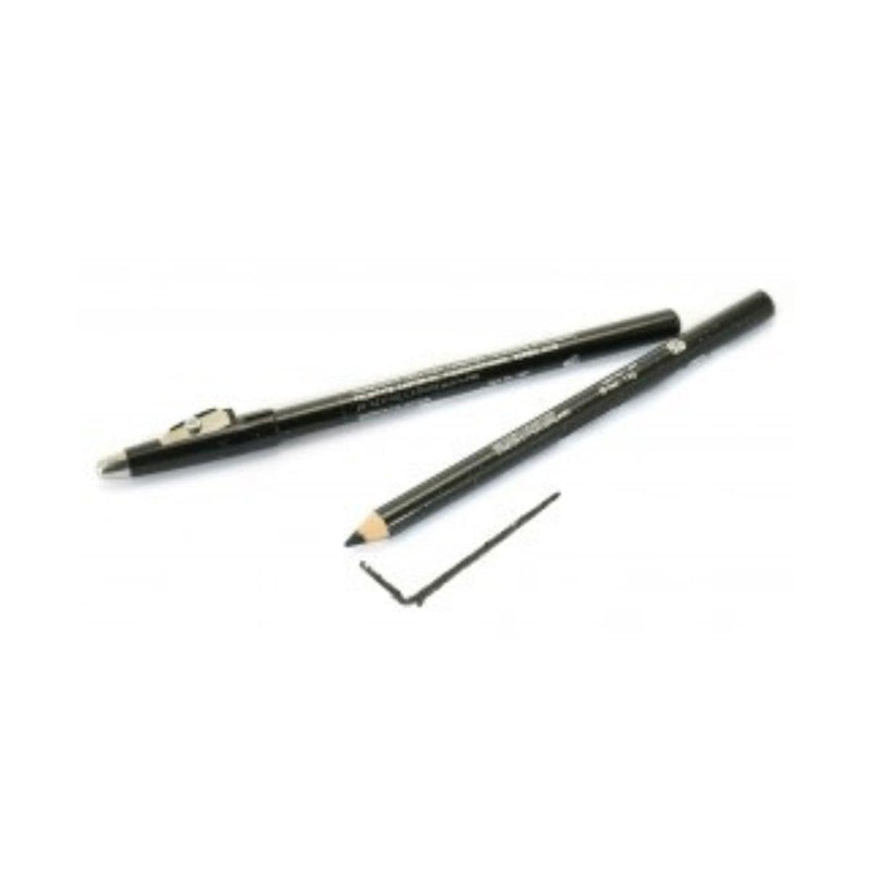 Saffron Glitter Eye Pencil w. Sharpener - Black | Discount Brand Name Cosmetics 