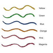 Saffron Neon Eye & Lip Pencils - Neon Magenta | Discount Brand Name Cosmetics