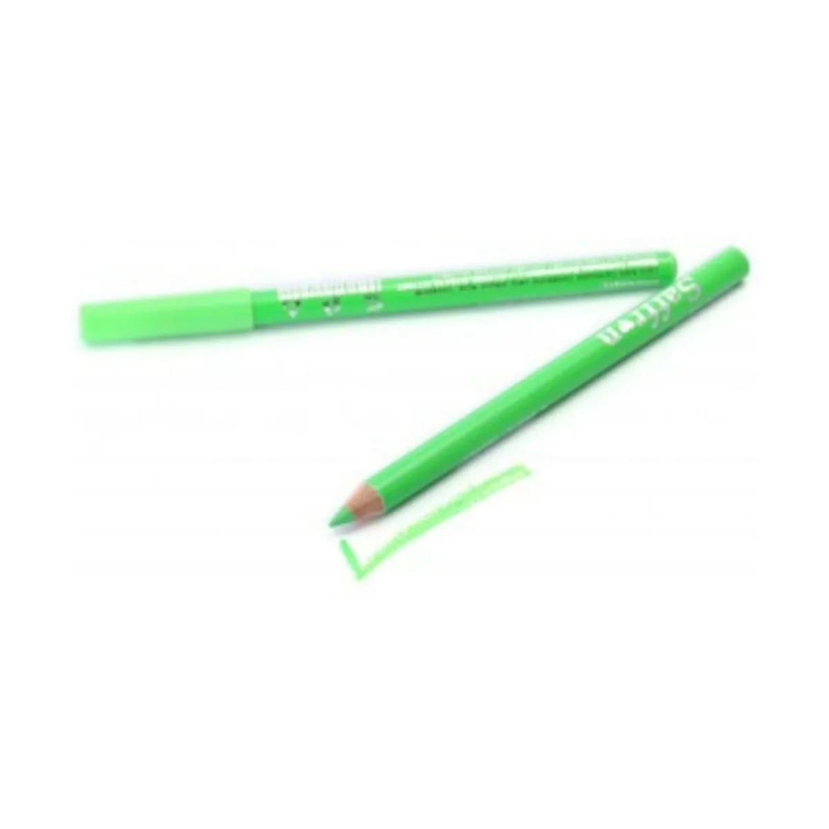 Saffron Neon Pencil – Neon Green Eye & Lip Duo