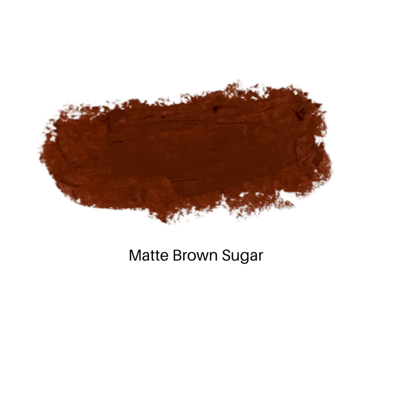 Saffron Pro Matte Colour Lipstick - 07 Matte Brown Sugar | Discount Brand Name Cosmetics
