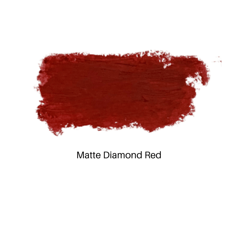 Saffron Pro Matte Colour Lipstick - 05 Matte Diamond Red | Discount Brand Name Cosmetics