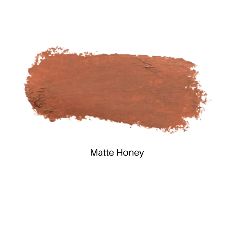 Saffron Pro Matte Colour Lipstick - 08 Matte Honey