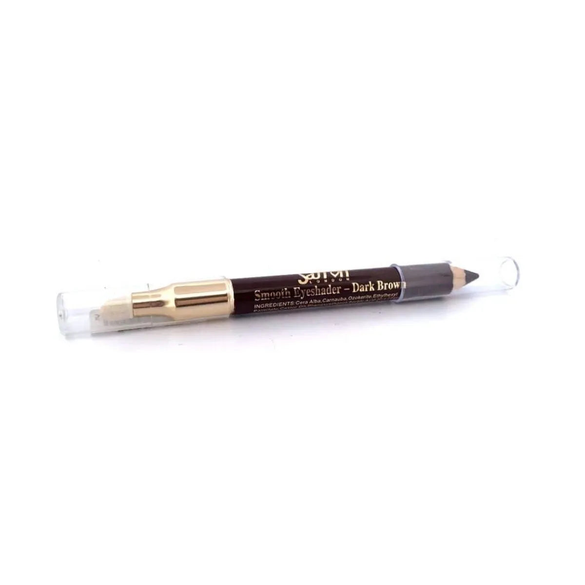 Saffron Smooth Eyeshader – Dark Brown Smokey Pencil