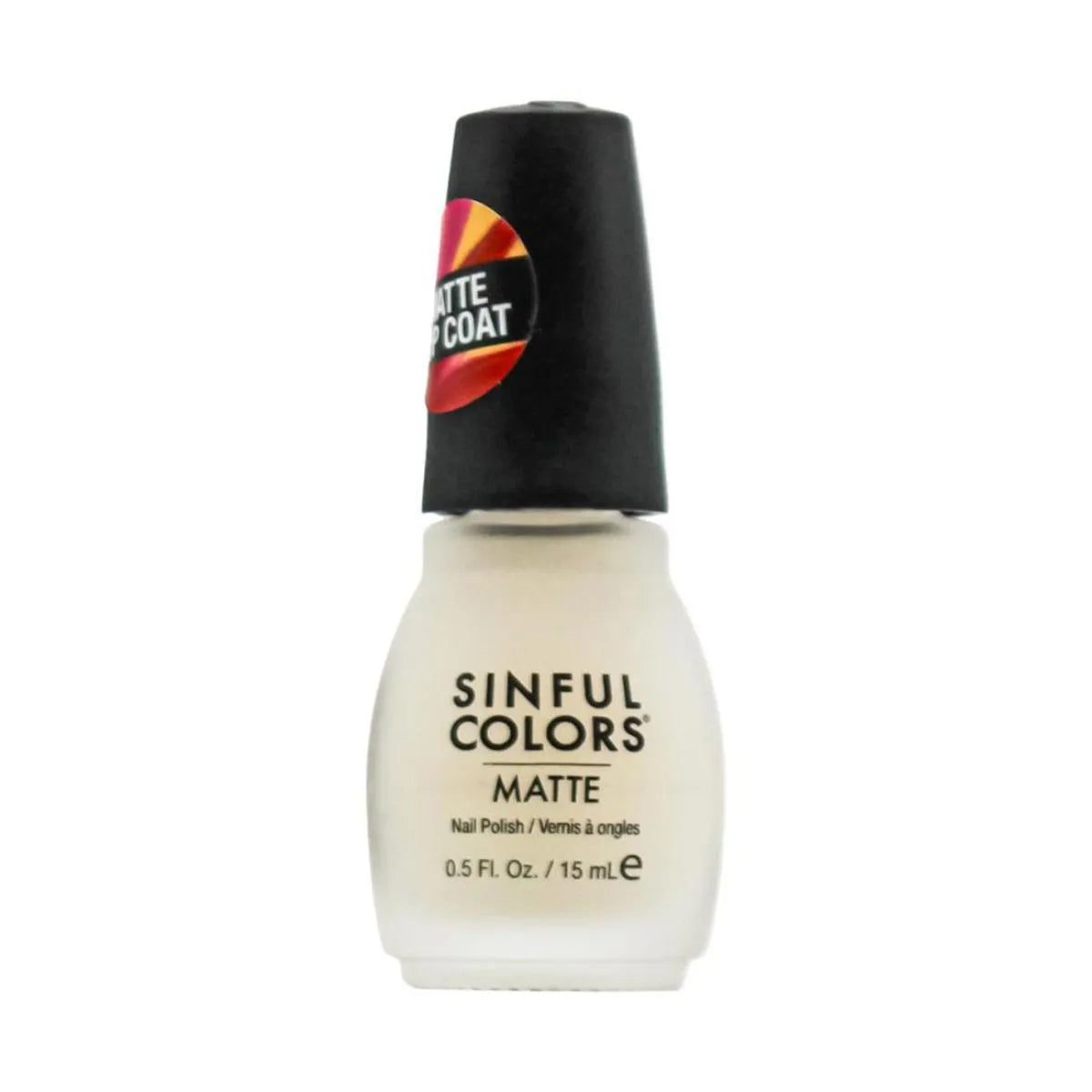 SinfulColors Mattifly Matte Top Coat – Transform Any Polish