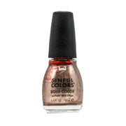 SinfulColors Supernova – Bold Metallic Silver Nail Polish