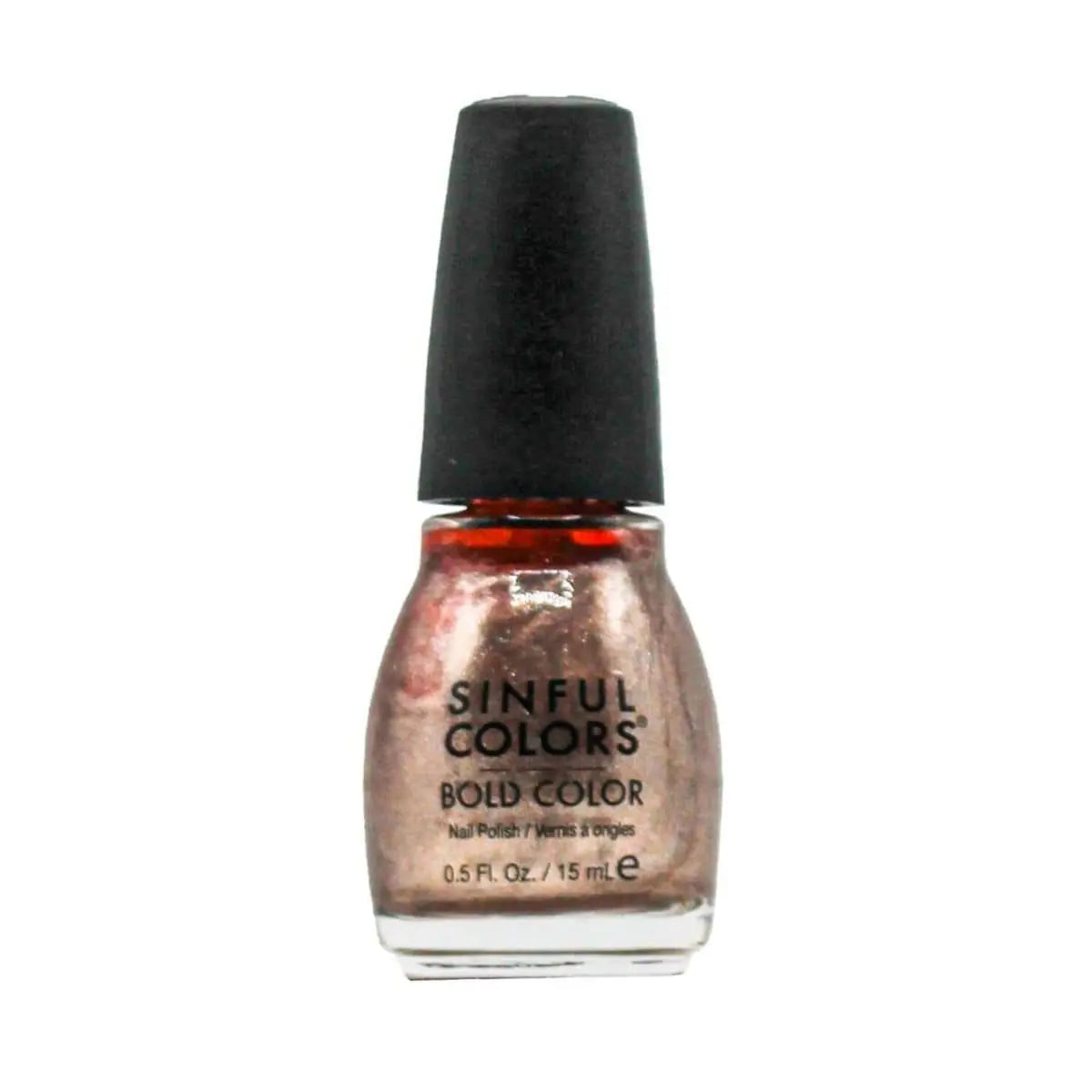 SinfulColors Supernova – Bold Metallic Silver Nail Polish