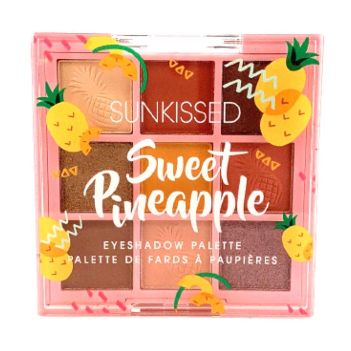 SunKissed Sweet Pineapple Palette – 9 Vegan Tropical Shades