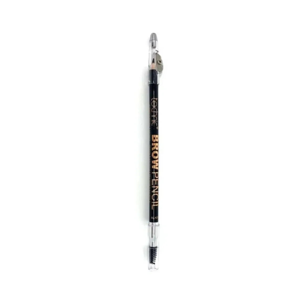 Technic Brow Pencil – Black with Sharpener & Spoolie