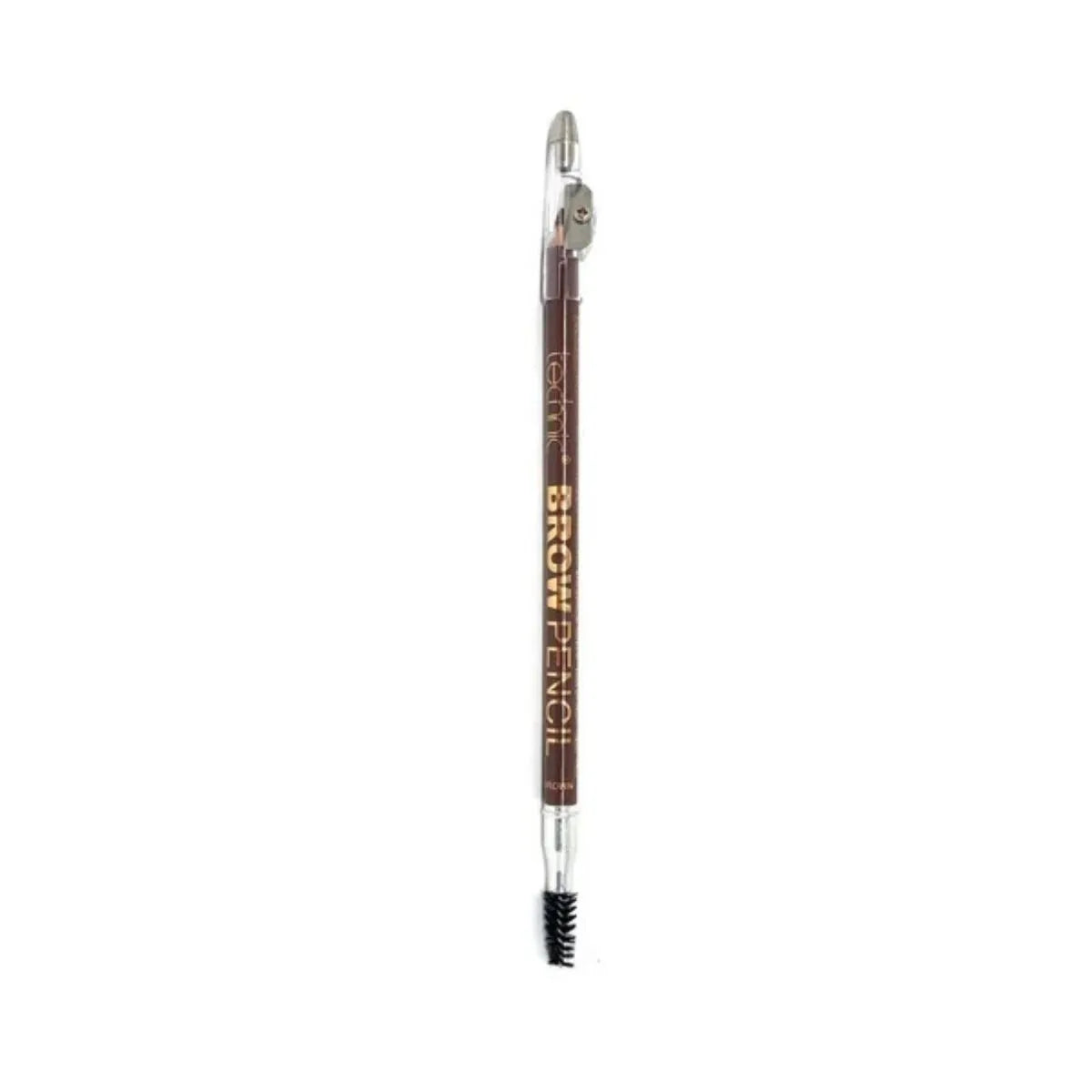 Technic Brow Pencil – Brown with Sharpener & Spoolie