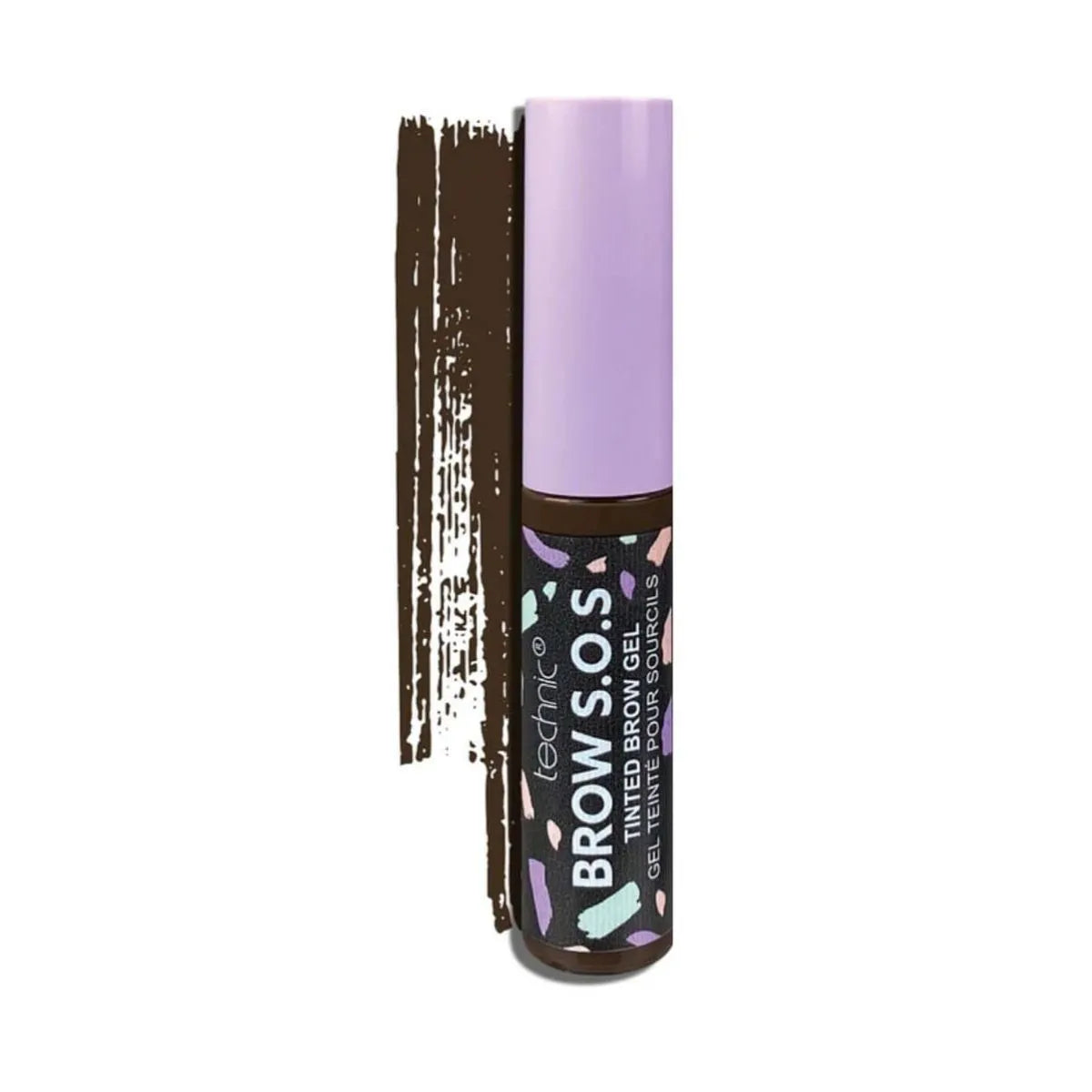 Technic Brow S.O.S Gel – Dark Chocolate Tint + Hold