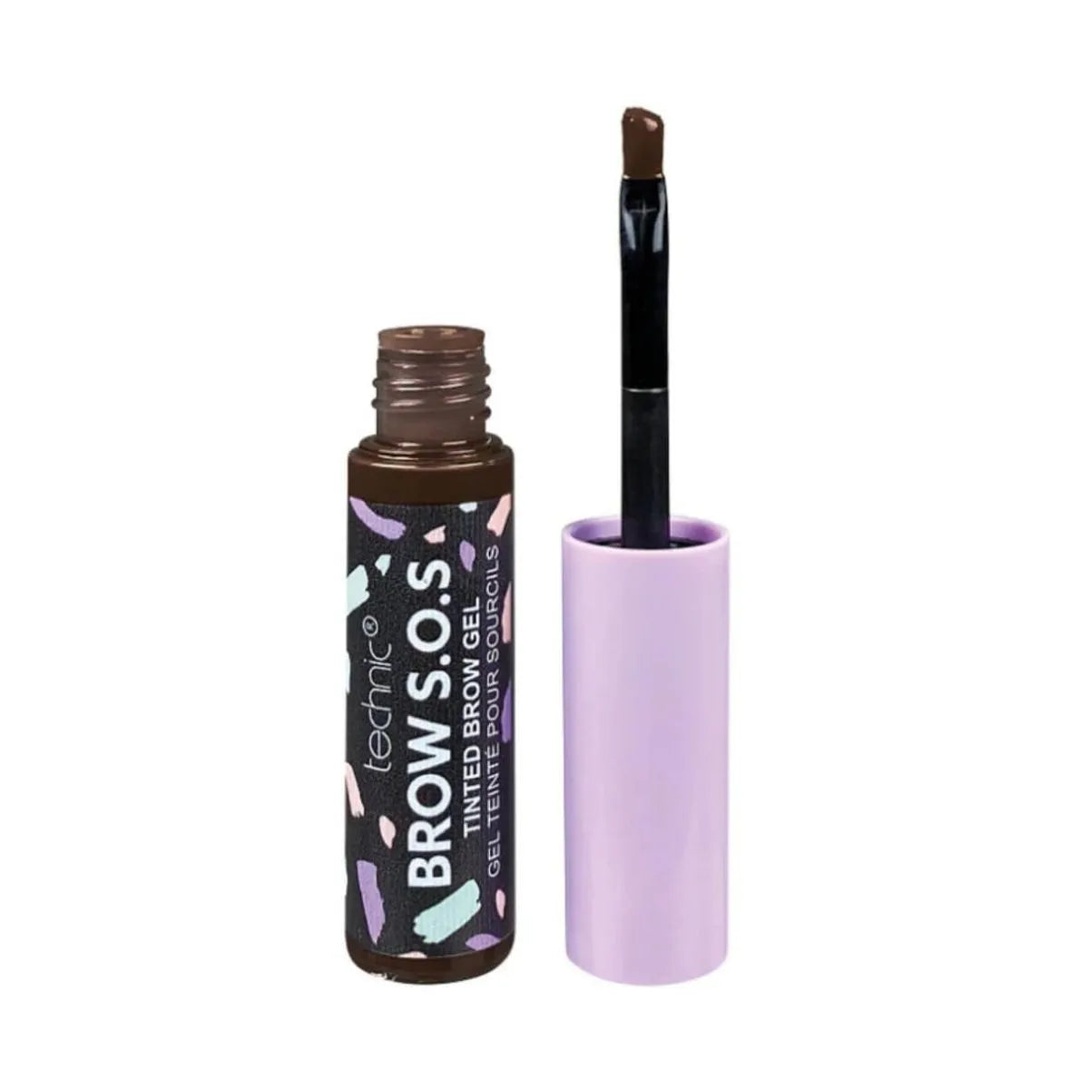 Technic Brow S.O.S Gel – Dark Chocolate Tint + Hold