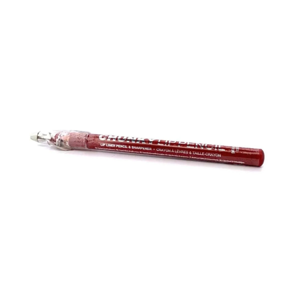 Technic Chunky Lip Pencil – Bright Red Bold Finish