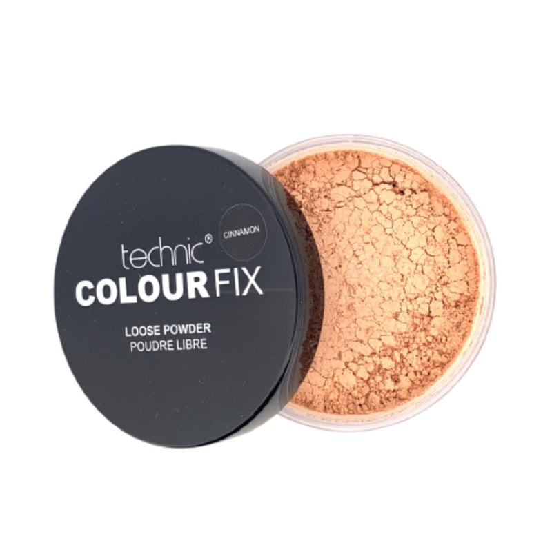 Technic Colour Fix Loose Powder - Cinnamon | Discount Brand Name Cosmetics 