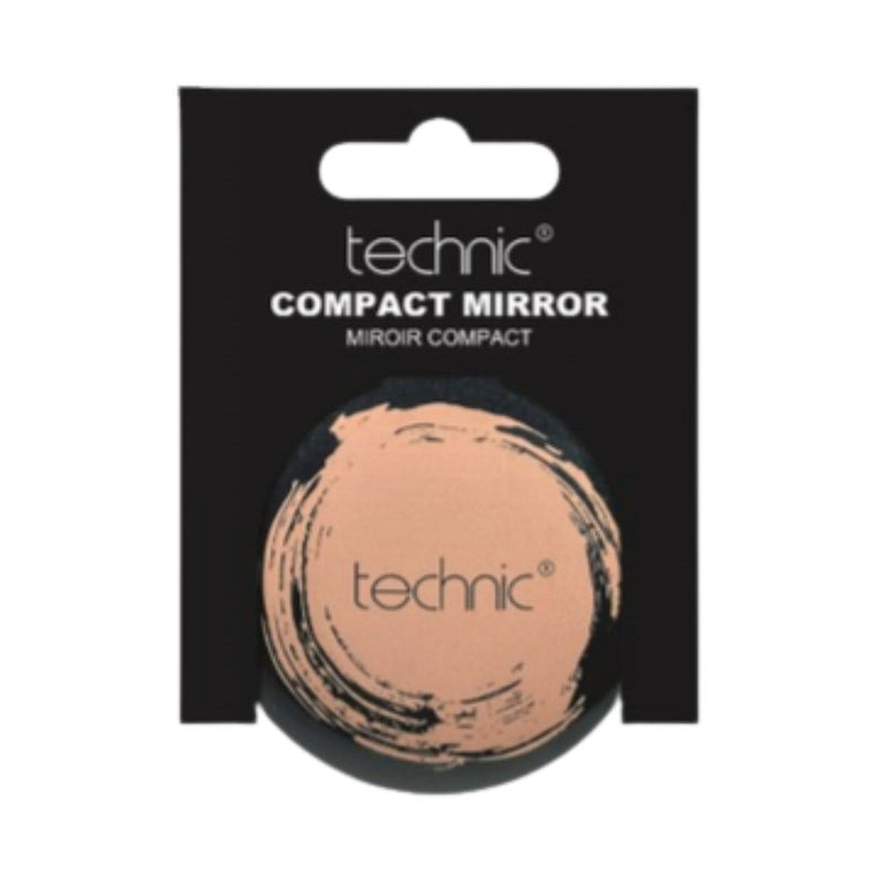 Technic Compact Mirror - Light Brown | Discount Brand Name Cosmetics