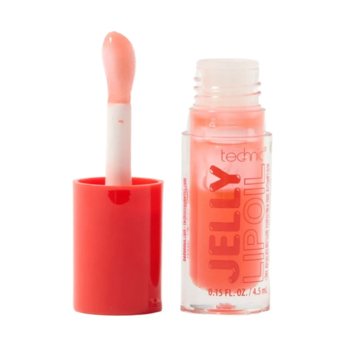 Technic Jelly Lip Oil Peach Fuzz – Hydrating Gloss with Peach Scent