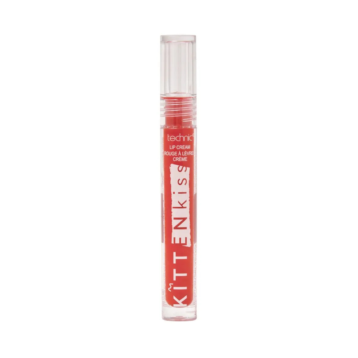 Technic Kitten Kiss Lip Cream High Voltage – Bold Vegan Red Lips