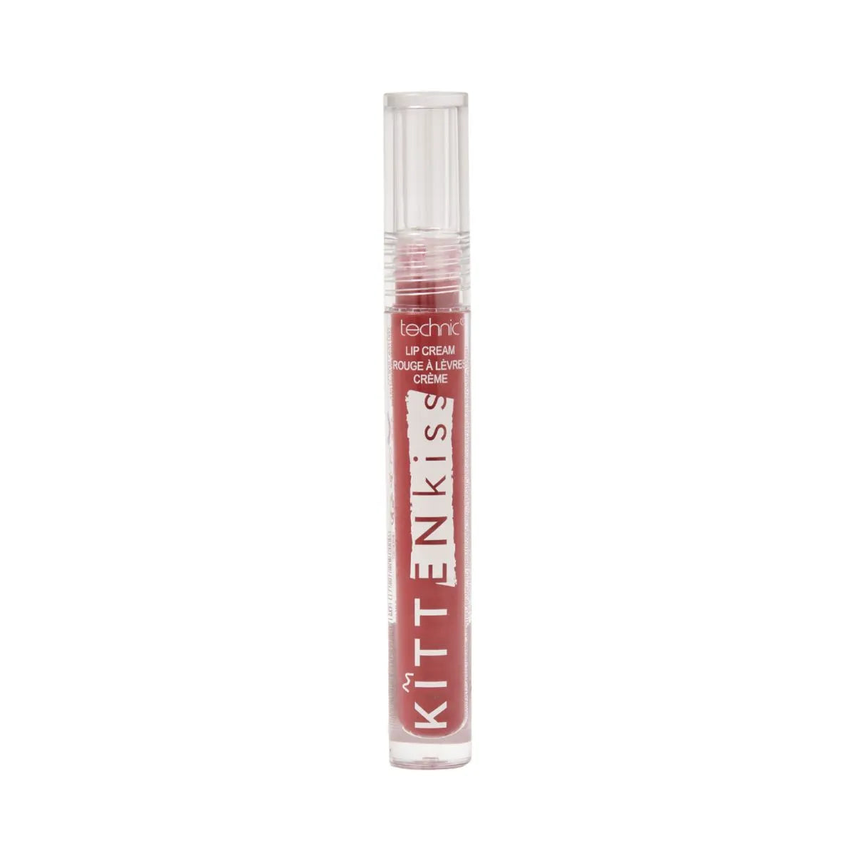 Technic Kitten Kiss Lip Cream – Cheeky Felicia, Bold Matte Pink