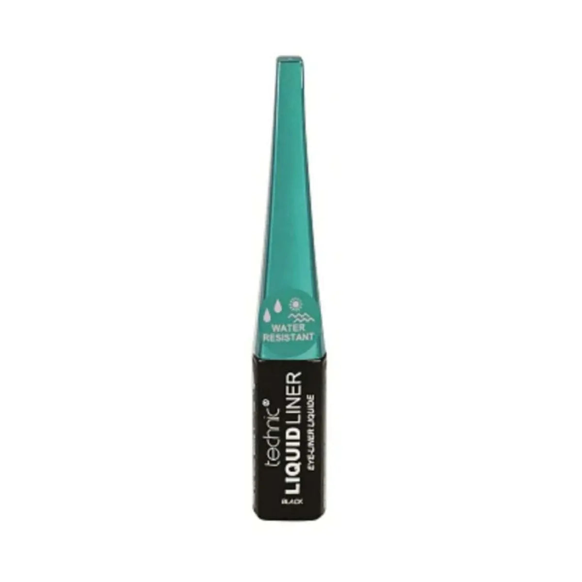 Technic Water Resistant Black Liquid Eyeliner – Precision Tip