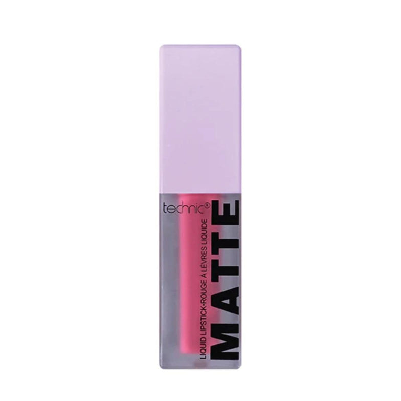 Technic Matte Liquid Lipstick - Pink Fizz| Discount Brand Name Cosmetics