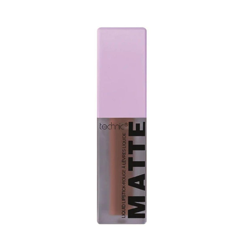 Technic Matte Liquid Lipstick - Sweet Sienna | Discount Brand Name Cosmetics