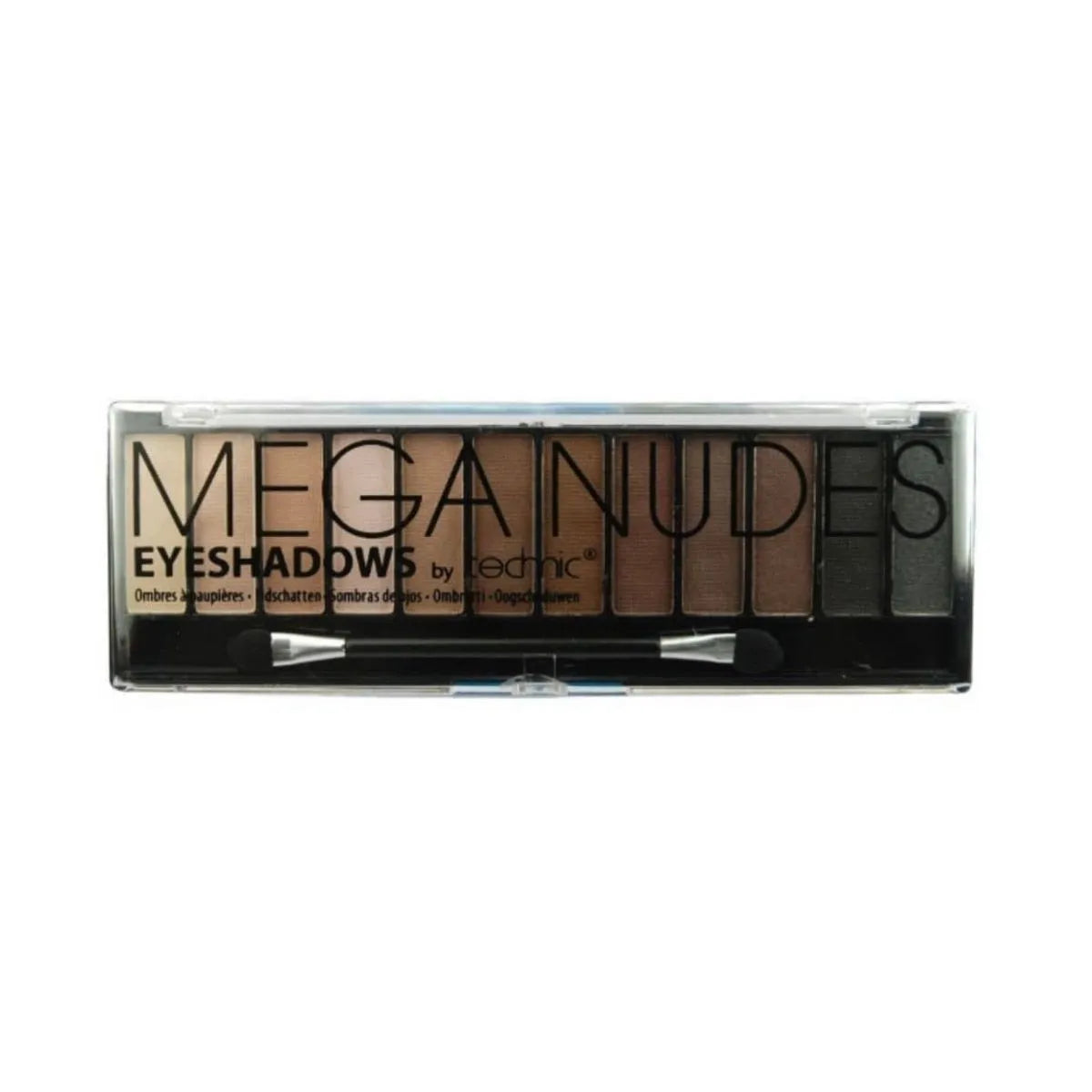 Technic Mega Nudes Eyeshadow Palette – 12 Everyday Neutrals