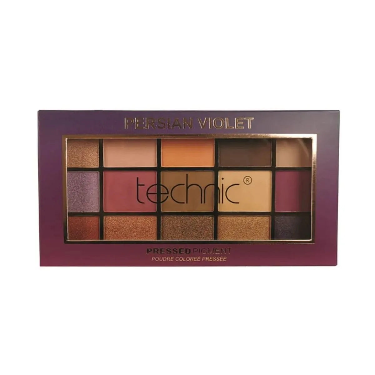Technic Persian Violet Palette – Bold Purple Pressed Pigment Shades
