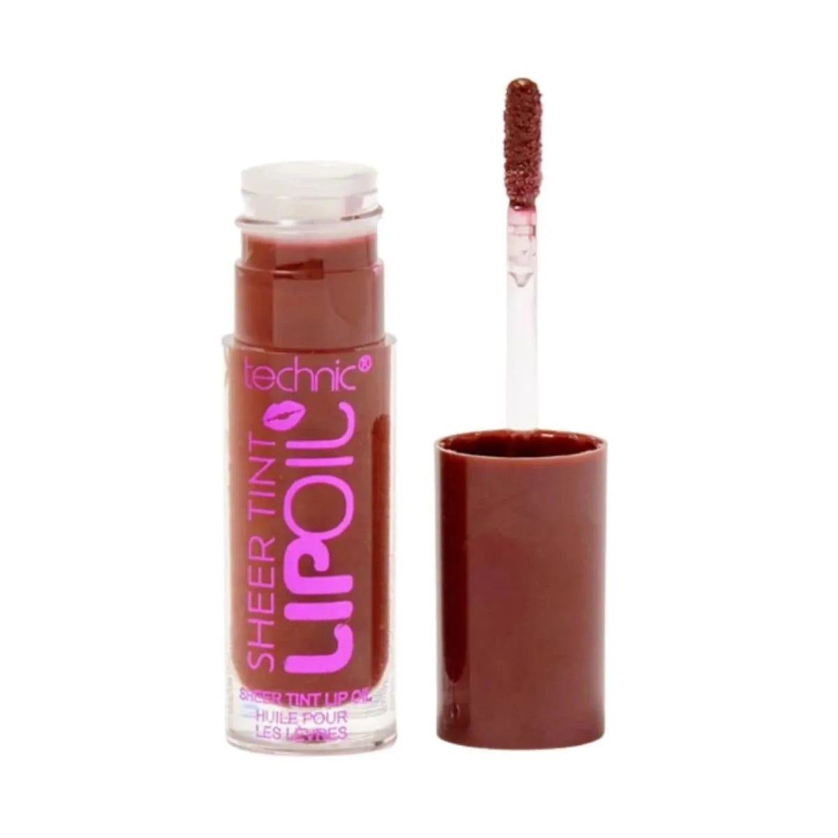 Technic Sheer Tint Lip Oil – Tough Cookie Brown