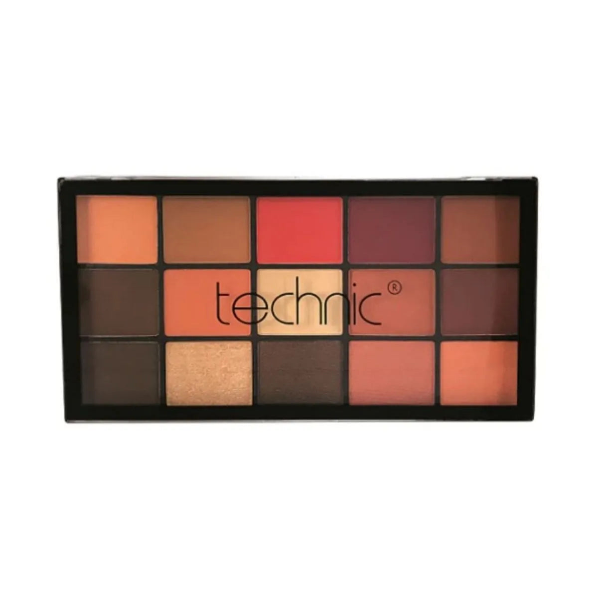 Technic Sierra Sunset Palette – 15 Warm Vegan Glow Shades