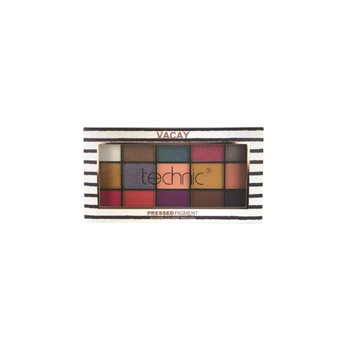 Technic Vacay Palette – 15 Bold Holiday Shades for Summer Glam