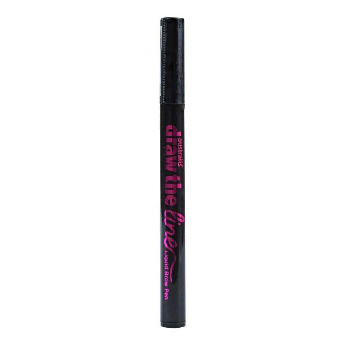 Australis Liquid Brow Pen Draw The Liner - Black | Discount Brand Name Cosmetics