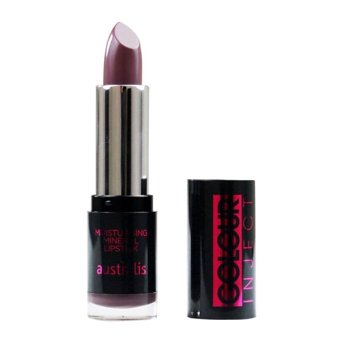 Australis Colour Inject Moisturising Mineral Lipstick - Greige Goose | Discount Brand Name Cosmetics