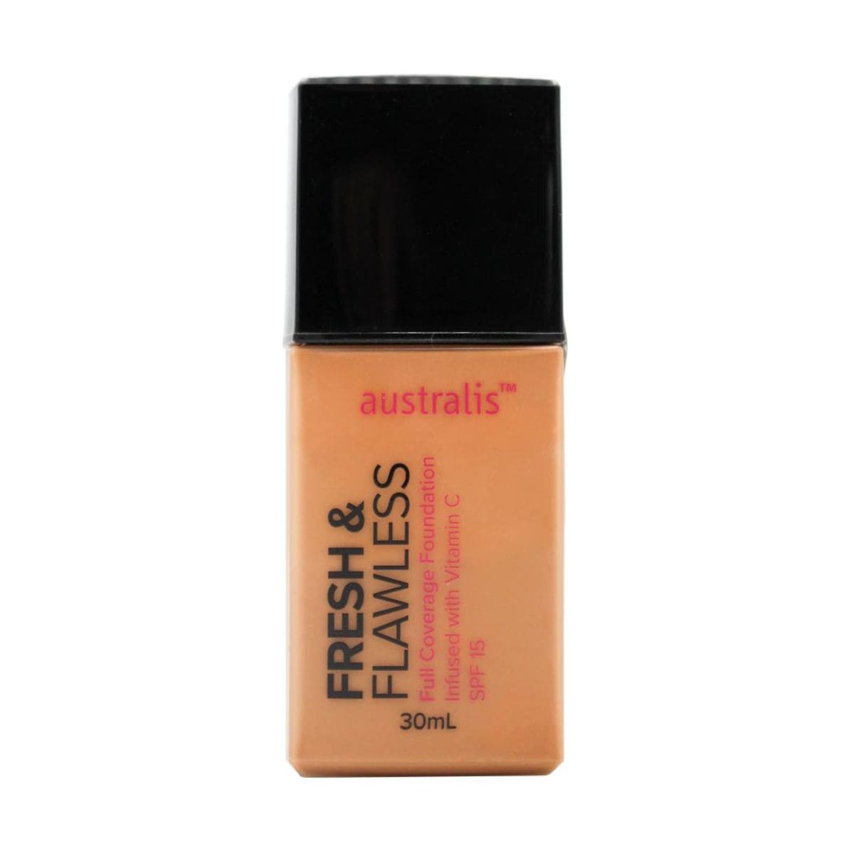 Australis Fresh & Flawless Full Coverage Foundation SPF15 30ml - Toffee | Discount Brand Name Cosmetics  