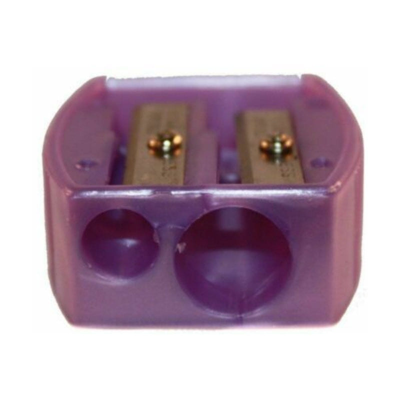 Body Collection Duo Cosmetic Pencil Sharpener - Purple | Discount Brand Name Cosmetics