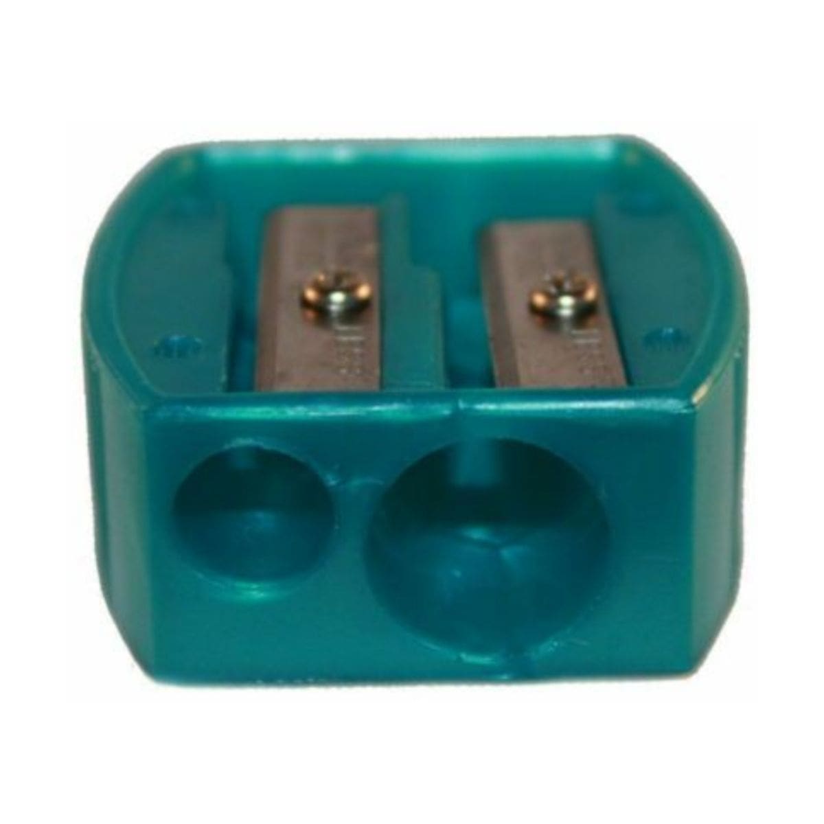 Body Collection Duo Cosmetic Pencil Sharpener - Turquoise | Discount Brand Name Cosmetics