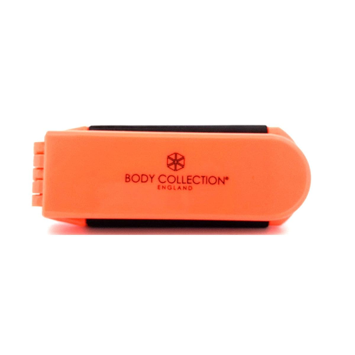 Body Collection Folding Brush with Mirror - Coral | Discount Brand Name Cosmetics