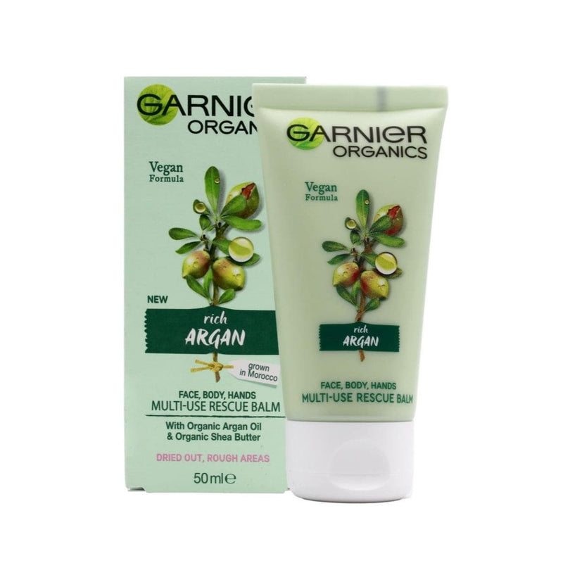 Garnier Organics Argan Multi-Use Rescue Balm & Hand Cream | Discount Brand Name Cosmetics