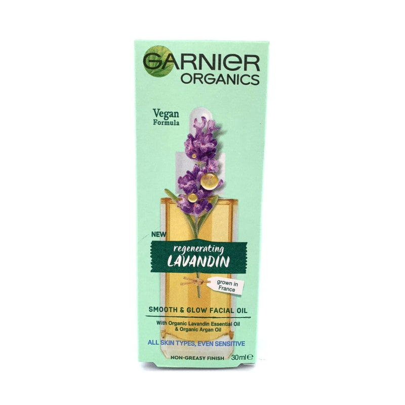 Garnier Organics Smooth & Glow Facial Oil - 30ml | Discount Brand Name Cosmetics