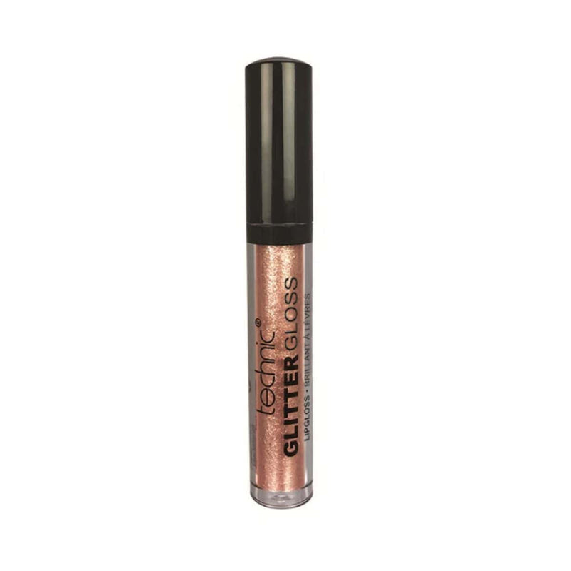 Technic Glitter Gloss Lipgloss - Rose Gold | Discount Brand Name Cosmetics