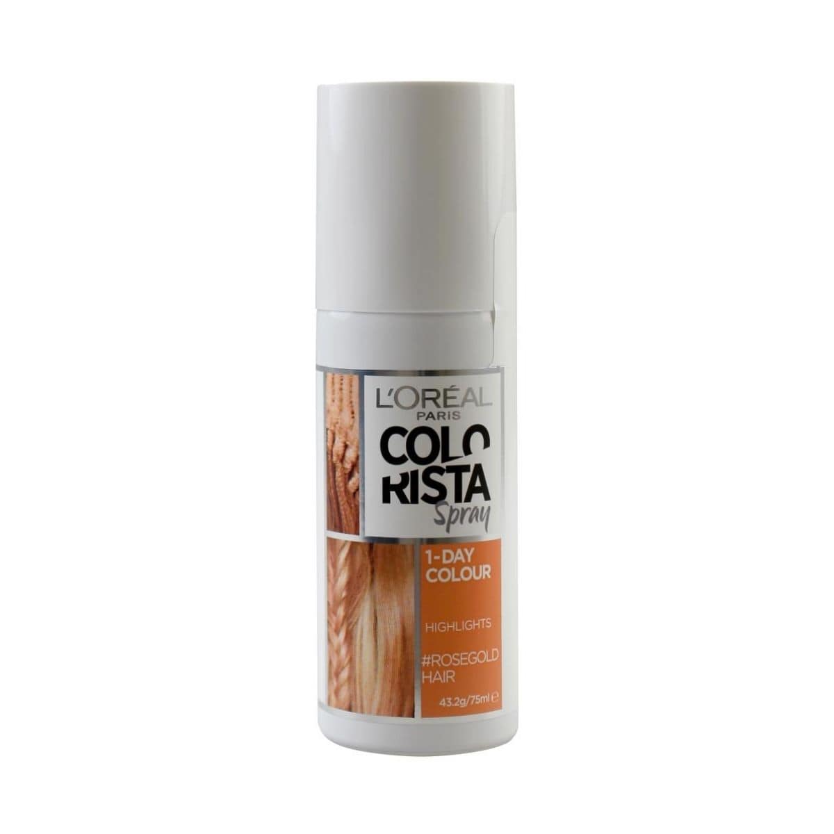 L'Oreal Colorista Spray Hair Colour 1 Day - Rose Gold Hair | Discount Brand Name Cosmetics