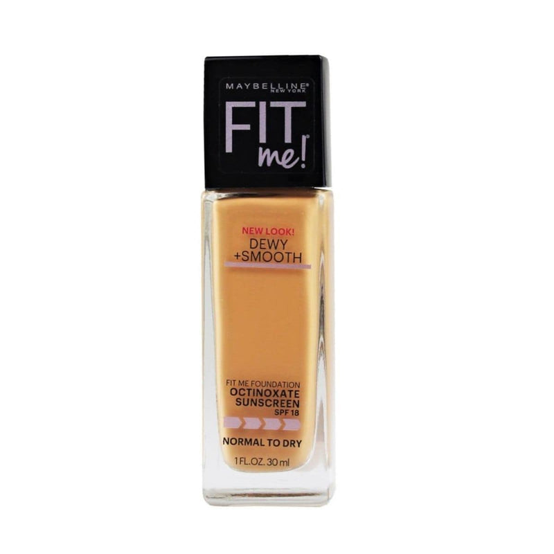 Maybelline Fit Me Dewy + Smooth Foundation - Soft Honey 315 | Discount Brand Name Cosmetics